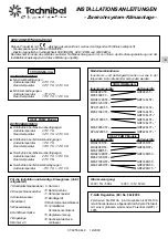 Предварительный просмотр 10 страницы Technibel GRF128L5T Series Installation Instructions Manual