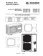 Technibel GRF128L5TAA Technical Data & Service Manual предпросмотр