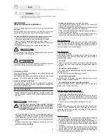 Preview for 2 page of Technibel GRF128L5TAA Technical Data & Service Manual