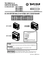 Предварительный просмотр 1 страницы Technibel GRF148MR5I Technical & Service Manual