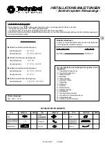 Preview for 13 page of Technibel GRF96R5IA Series Installation Instructions Manual