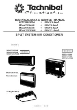 Technibel GRV121L5VAA Technical Data & Service Manual preview