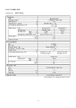 Preview for 14 page of Technibel GRV121L5VAA Technical Data & Service Manual