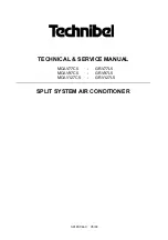 Technibel GRV127L5 Technical & Service Manual preview