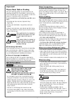 Preview for 2 page of Technibel GRV129R5VAA Technical Data & Service Manual