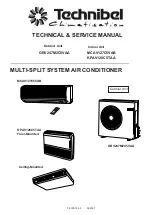 Technibel GRV247M2C5VAA Technical & Service Manual предпросмотр