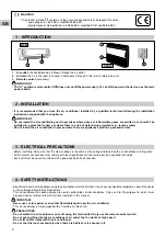 Preview for 6 page of Technibel KPSW Operating Instructions Manual