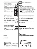 Предварительный просмотр 9 страницы Technibel MCA 45C Operating Instructions Manual