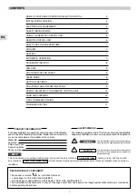 Предварительный просмотр 2 страницы Technibel MCA120C Operating Instructions Manual