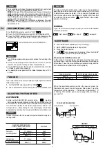 Предварительный просмотр 8 страницы Technibel MCA120C Operating Instructions Manual