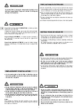 Предварительный просмотр 24 страницы Technibel MCA120C Operating Instructions Manual