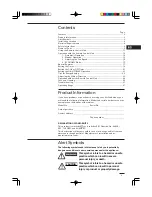 Preview for 3 page of Technibel MCAF124MR5IAA Operating Instructions Manual