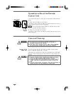 Preview for 24 page of Technibel MCAF124MR5IAA Operating Instructions Manual