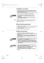 Preview for 4 page of Technibel MCAF128MR5I Operating Instructions Manual