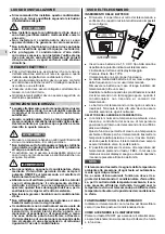 Preview for 14 page of Technibel MPAF129R5I Series Operating Instructions Manual