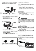 Preview for 30 page of Technibel MPAF129R5I Series Operating Instructions Manual