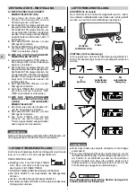 Preview for 38 page of Technibel MPAF129R5I Series Operating Instructions Manual