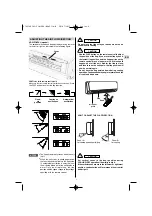 Preview for 9 page of Technibel MPAF13A0R5I Series Operating Instructions Manual