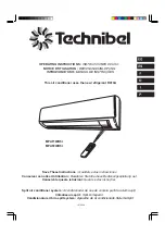 Preview for 1 page of Technibel MPAF180R5I Operating Instructions Manual