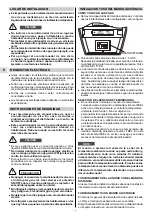 Предварительный просмотр 44 страницы Technibel MRAF128R5I Operating Instructions Manual