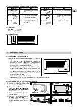 Preview for 11 page of Technibel MSW 3 Installation Instructions Manual