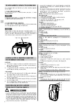 Предварительный просмотр 18 страницы Technibel MTF 94 Operating Instructions Manual