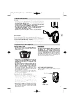 Preview for 31 page of Technibel MTF 97 Operating Instructions Manual