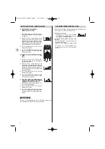 Preview for 34 page of Technibel MTF 97 Operating Instructions Manual