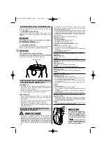 Preview for 36 page of Technibel MTF 97 Operating Instructions Manual