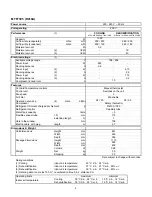 Предварительный просмотр 4 страницы Technibel MTF73C5 Technical Data & Service Manual