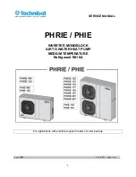 Technibel PHIE 095 Service Manual предпросмотр