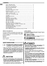 Предварительный просмотр 2 страницы Technibel PORTABLE SCDF32C5I Operating Instructions Manual