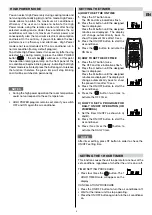 Предварительный просмотр 9 страницы Technibel PORTABLE SCDF32C5I Operating Instructions Manual