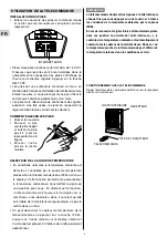 Предварительный просмотр 34 страницы Technibel PORTABLE SCDF32C5I Operating Instructions Manual