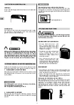 Предварительный просмотр 52 страницы Technibel PORTABLE SCDF32C5I Operating Instructions Manual