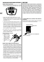 Предварительный просмотр 62 страницы Technibel PORTABLE SCDF32C5I Operating Instructions Manual