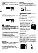 Предварительный просмотр 66 страницы Technibel PORTABLE SCDF32C5I Operating Instructions Manual