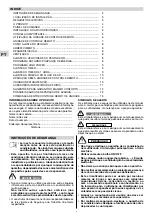 Предварительный просмотр 72 страницы Technibel PORTABLE SCDF32C5I Operating Instructions Manual