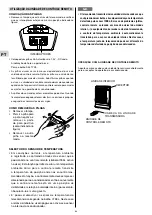 Предварительный просмотр 76 страницы Technibel PORTABLE SCDF32C5I Operating Instructions Manual