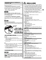 Предварительный просмотр 13 страницы Technibel REVE 237R Operating Instructions Manual