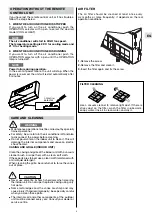 Предварительный просмотр 9 страницы Technibel SDA8FIA0R5IBA Operating Instructions Manual