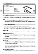 Preview for 10 page of Technibel TAF 208 L Operating Instructions Manual