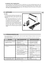 Preview for 11 page of Technibel TAF 208 L Operating Instructions Manual