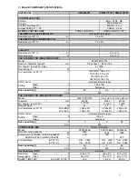 Preview for 4 page of Technibel TECHNIBEL SMDF115C5T Technical Data & Service Manual