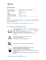 Preview for 4 page of Technica Engineering 1000BASE-T1 MediaConverter_EMC User Manual