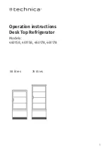 Preview for 1 page of Technica 460158 Operation Instructions Manual