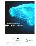 Technica BR SPY mini User Manual preview