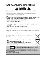 Preview for 3 page of Technica LCD23-231-BG-G User Manual