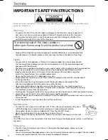 Preview for 2 page of Technica LCD46-270 User Manual