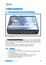 Предварительный просмотр 6 страницы Technica MediaGateway User Manual